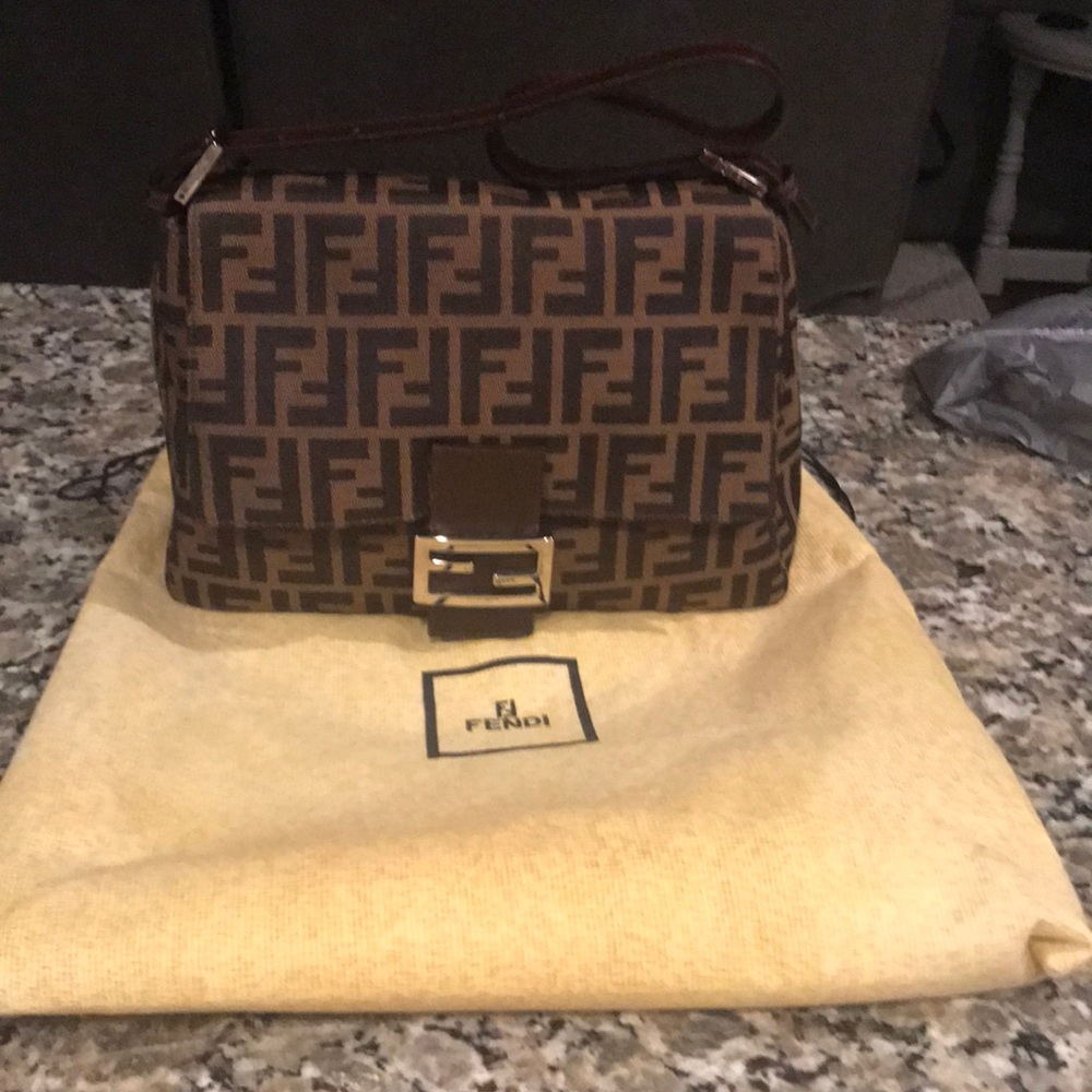 Vintage Fendi bag with dust bag!